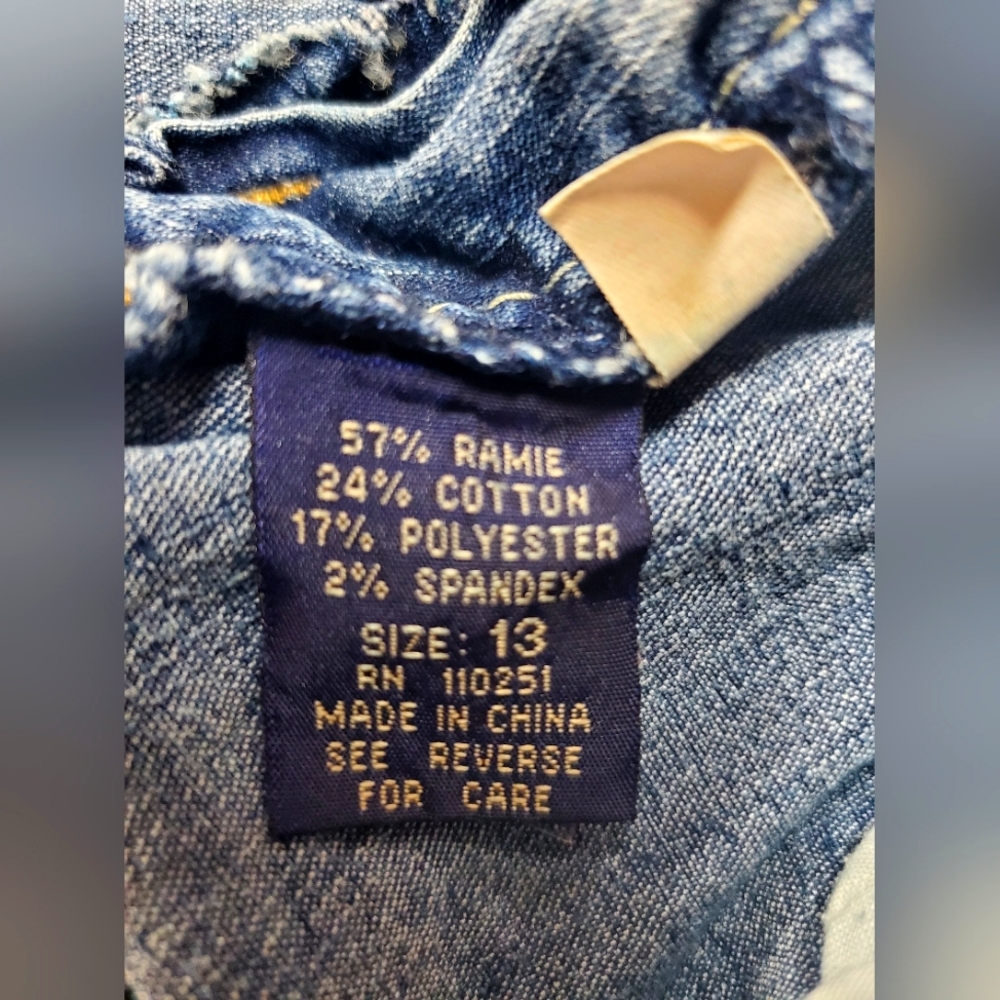 Angels Stretch Capri Jeans - Picture 6 of 6
